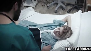 Perverted Alloy Sneaks Purchase Patients Room And Fucks A Hot Teen Patient Who Doesn't Wear Panties!! - Full Movie On FreeTaboo.Net